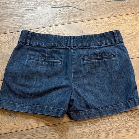 LOFT Dark Blue Jean Shorts - Picture 5 of 5